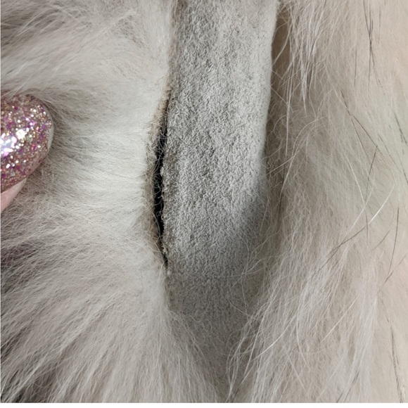 SAGA Fox Vintage Natural Blue Sable Fox Fur Women’s Jacket Size Small - Picture 14 of 14